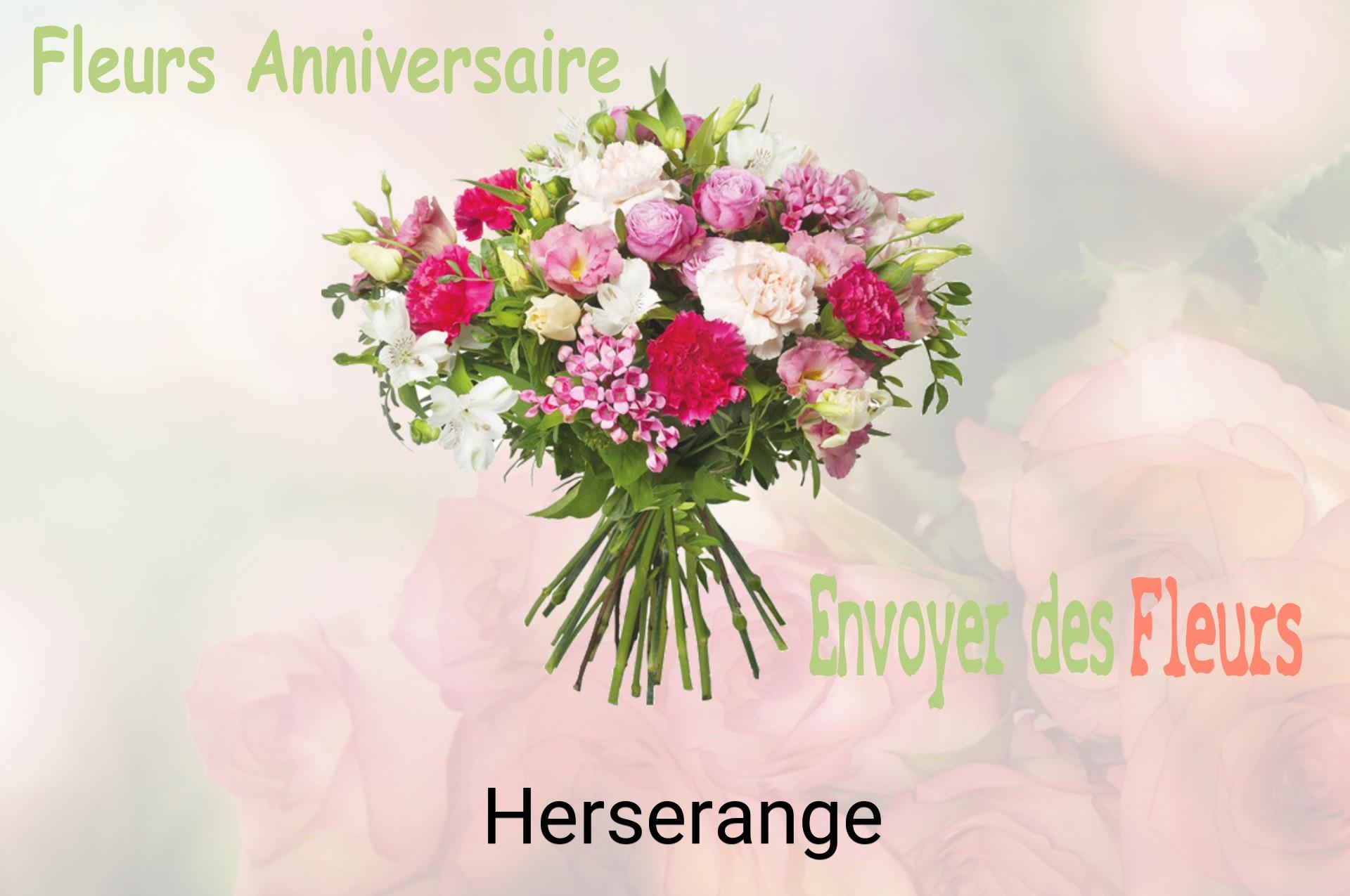 Bouquet de fleurs d’anniversaire livré à Herserange